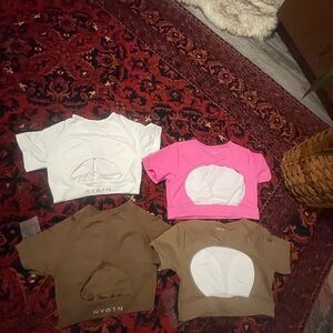 Bundle of 4 new NVGTN CROP TOP